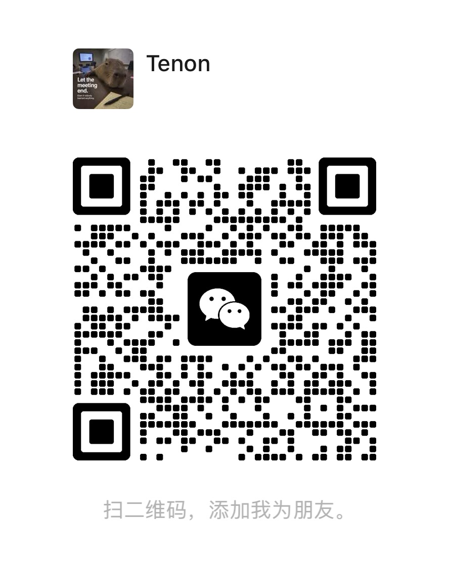 WeChat contact QR code